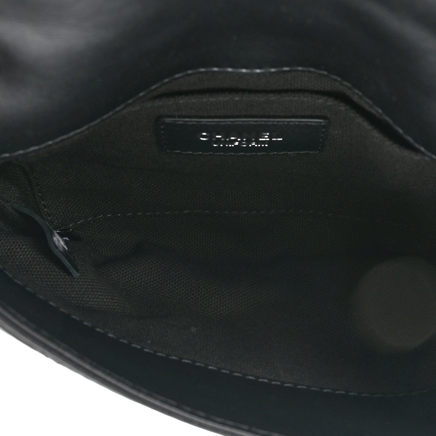 Chanel Calfskin Quilted CC Uniform Flap Belt Bag Black 5 of 11