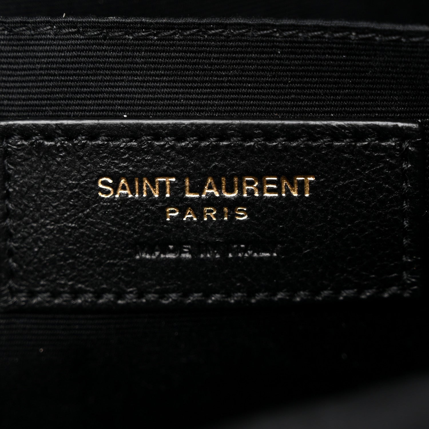 Saint Laurent Tweed Calfskin Monogram Lou Camera Bag Black 6 of 11