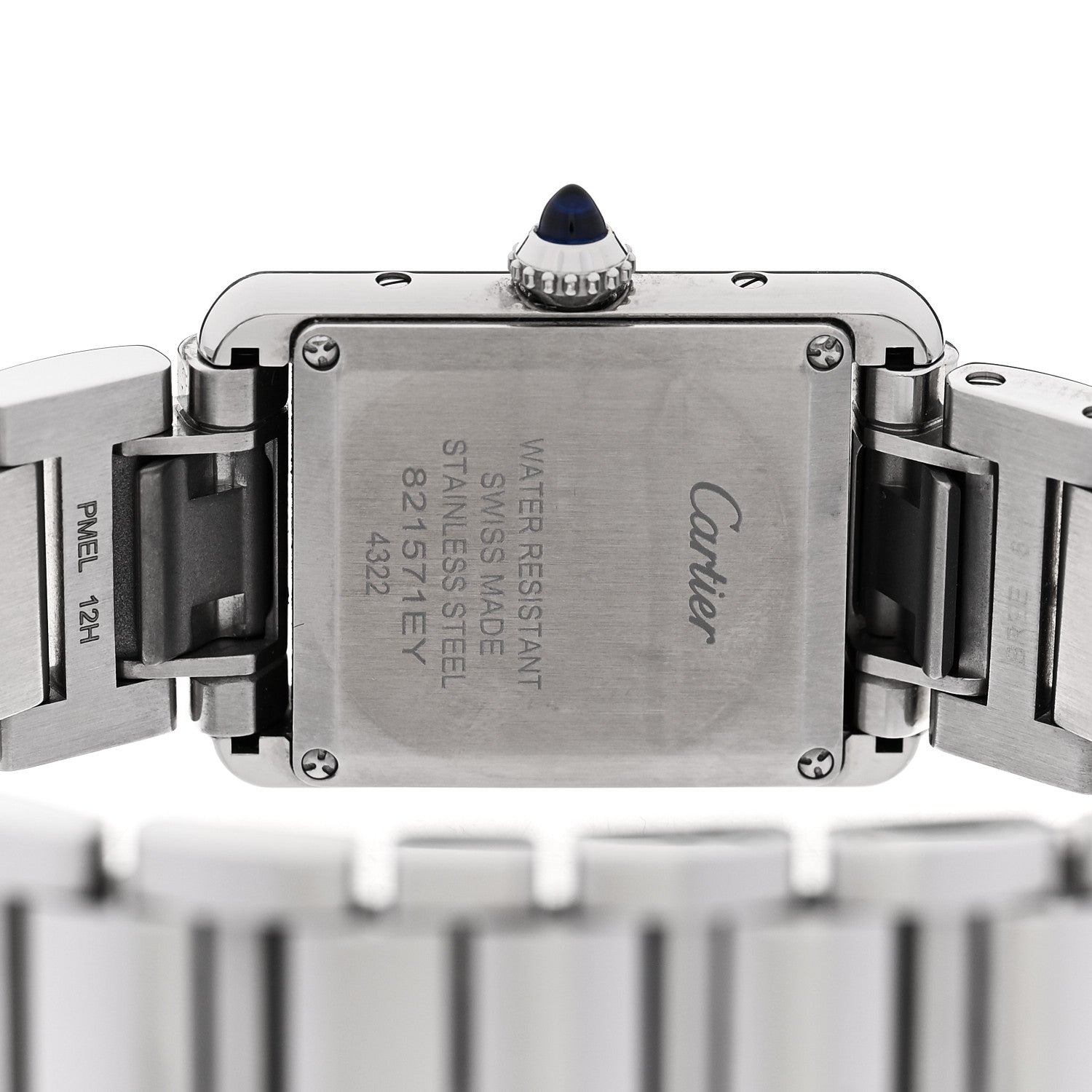 Cartier Stainless Steel 22mm Tank Must Quartz Watch 4 of 7