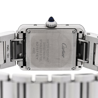 Cartier Stainless Steel 22mm Tank Must Quartz Watch 4 of 7