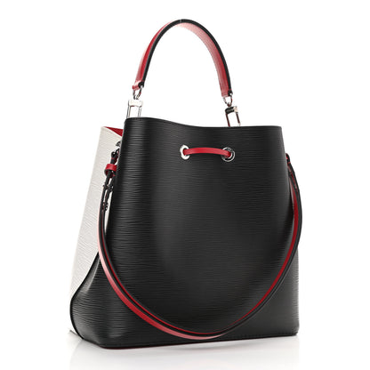 Louis Vuitton Epi Neonoe Black White 3 of 10