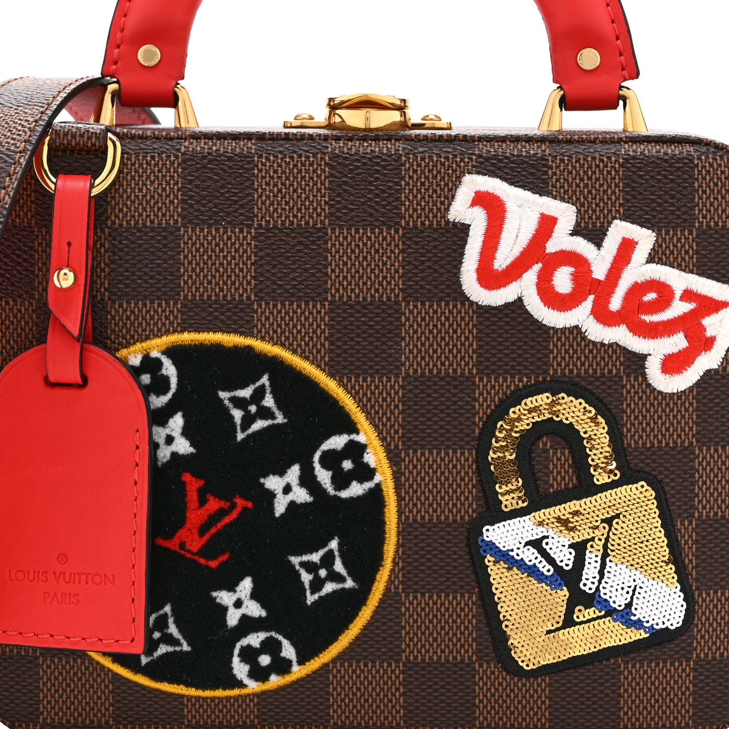 Damier Ebene LV Stories Box