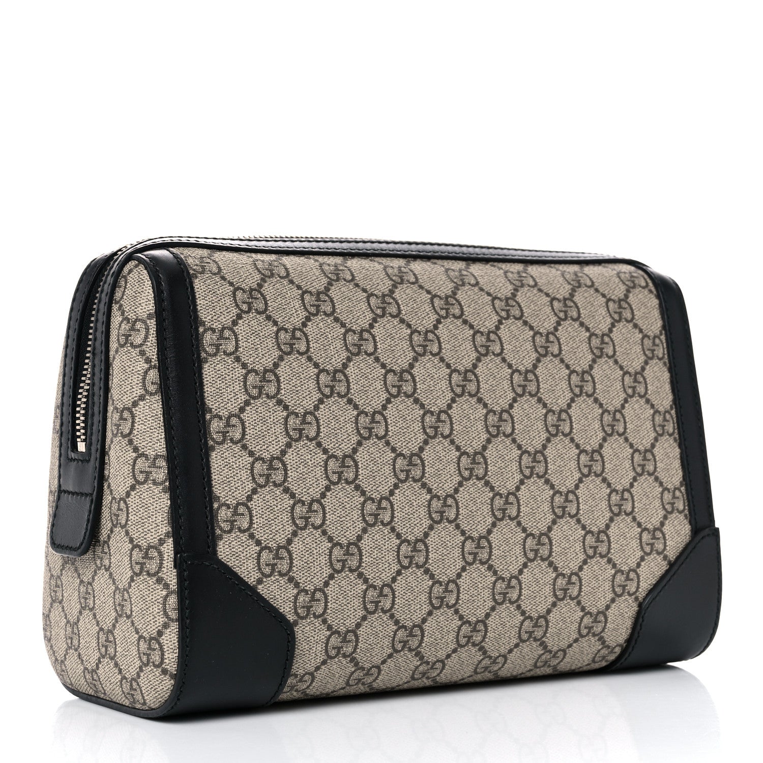 Gucci GG Supreme Monogram Toiletry Case Black 3 of 18
