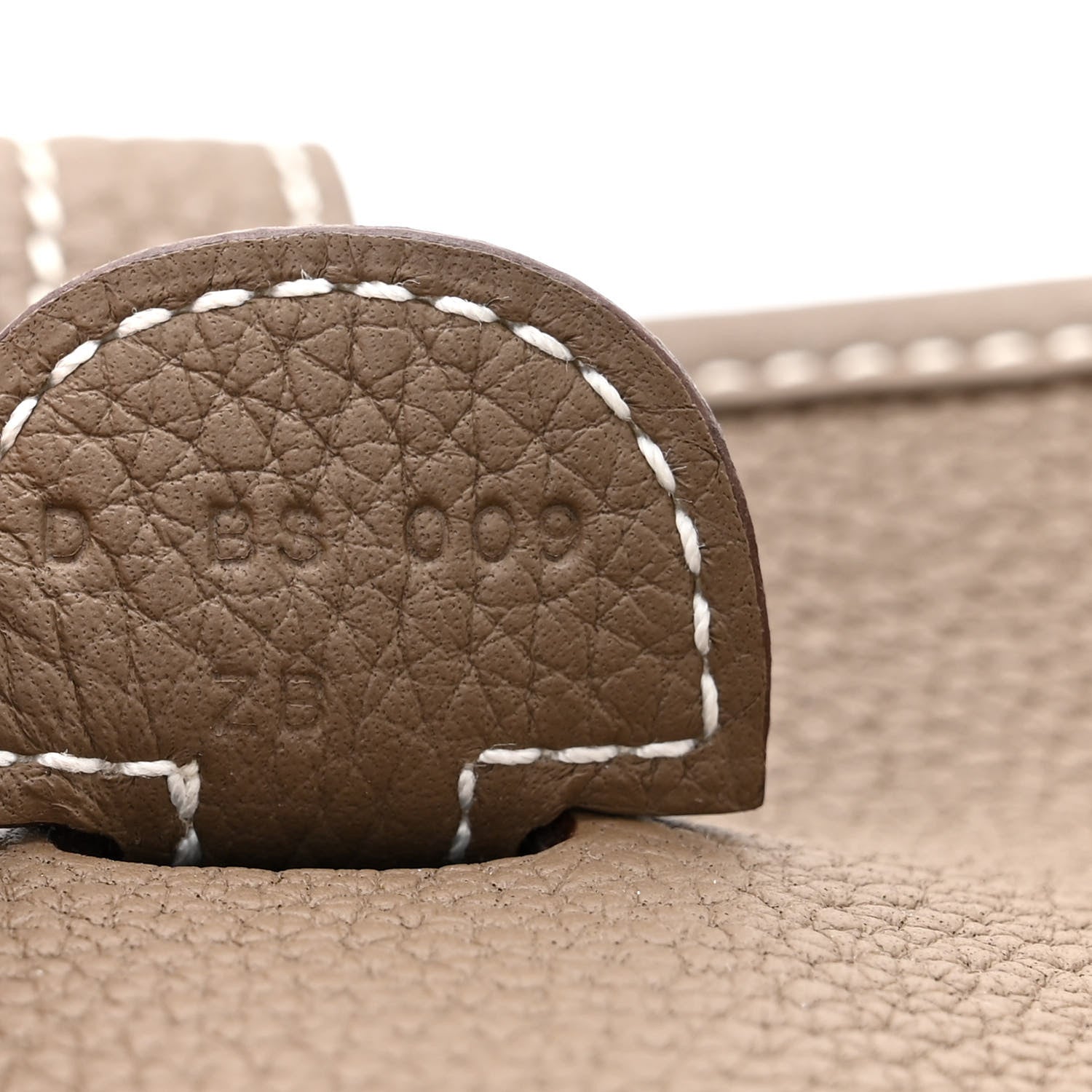 Hermes Taurillon Clemence Evelyne III PM Etoupe 7 of 12