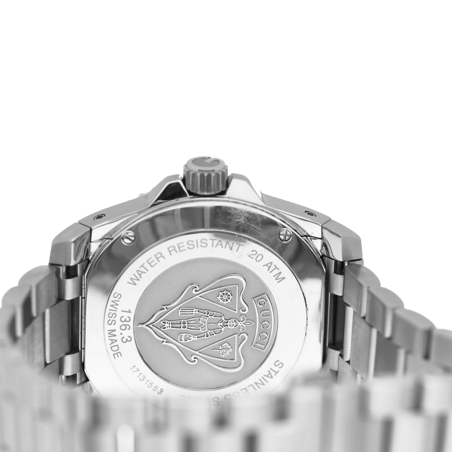 Stainless Steel 40mm Dive Quartz Watch Black