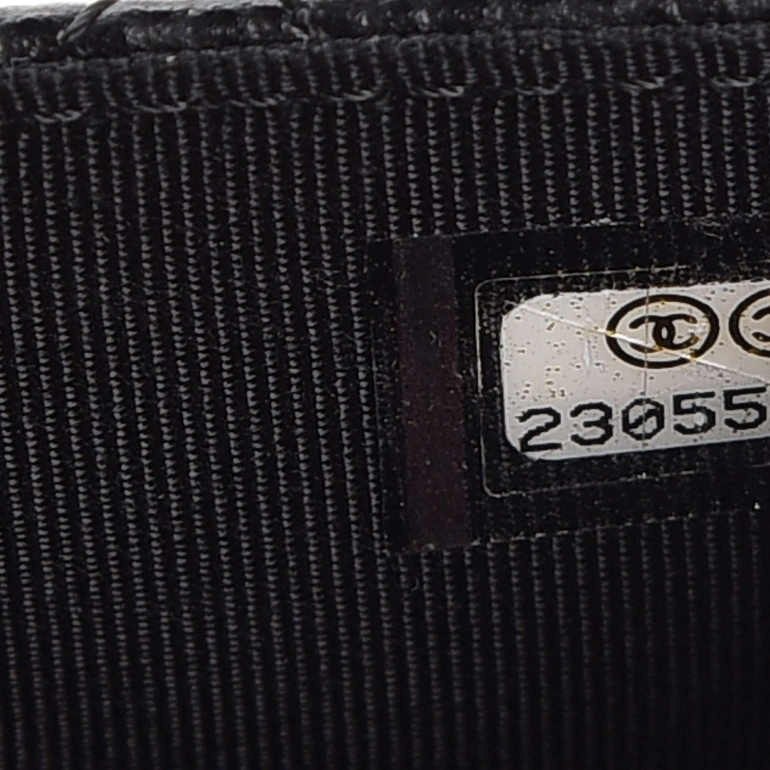Chanel Caviar Quilted Flap Card Holder Black 8 of 9