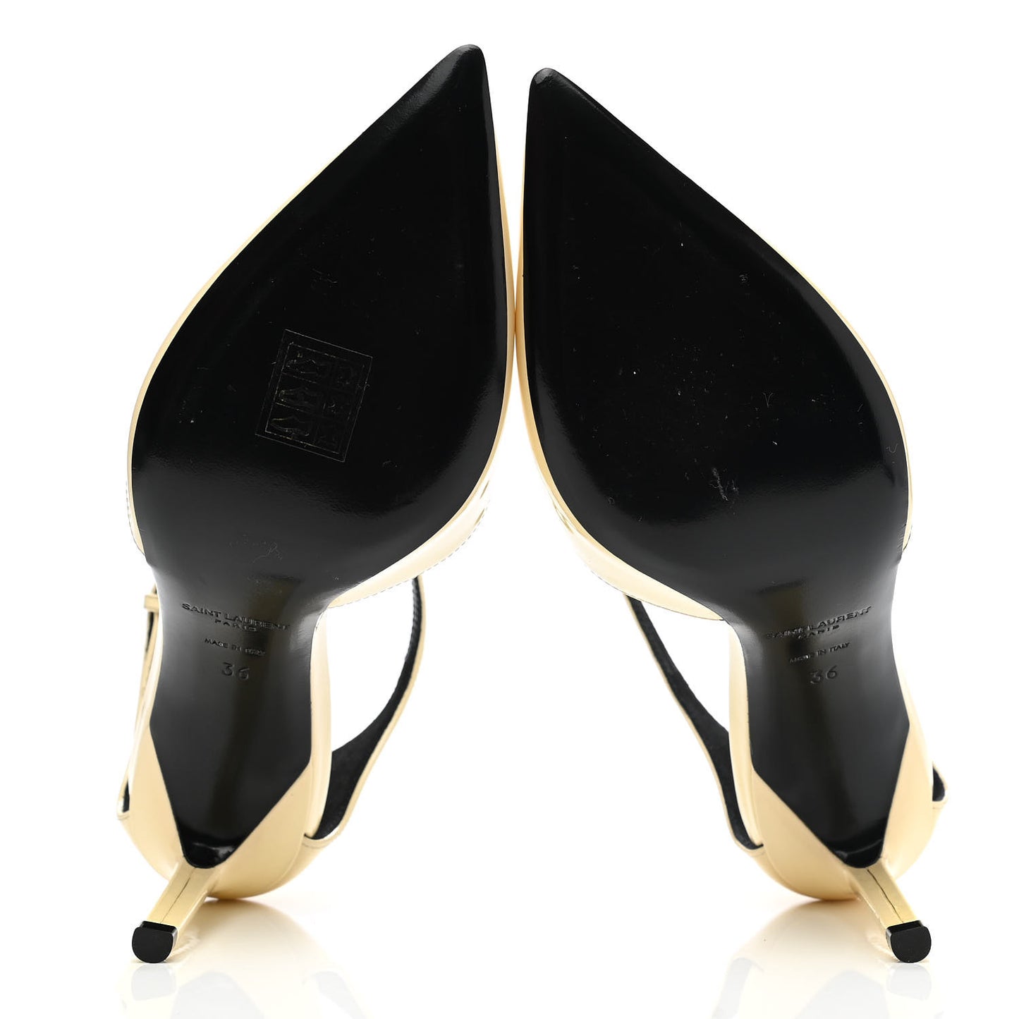 Patent Anja 85 Ankle Strap Pointed Pumps 36 Coquille
