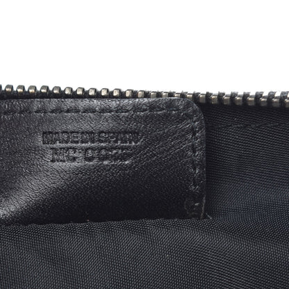 Christian Dior Monogram Mini Saddle Pochette Navy 7 of 8