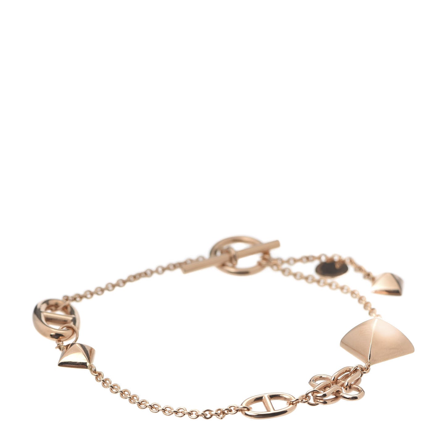 18K Rose Gold Ronde Multi Bracelet