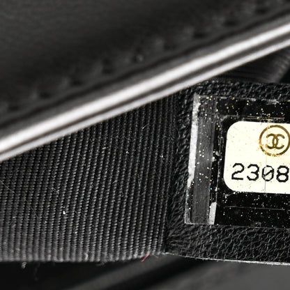 Chanel Lambskin Quilted Medium Boy Flap Black 7 of 11