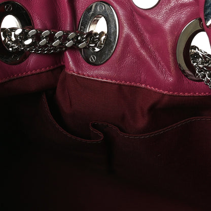 Christian Dior Lambskin Cannage Chri Chri Tote Fuchsia 16 of 24