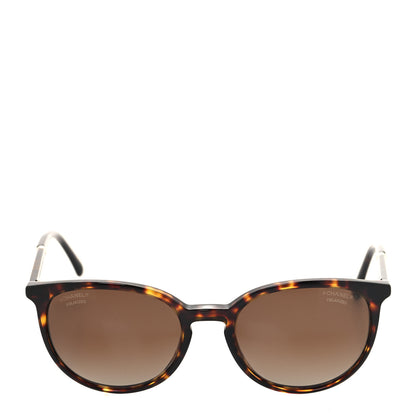 Chanel Acetate Butterfly Pearl Sunglasses 5394-H Tortoise 2 of 8