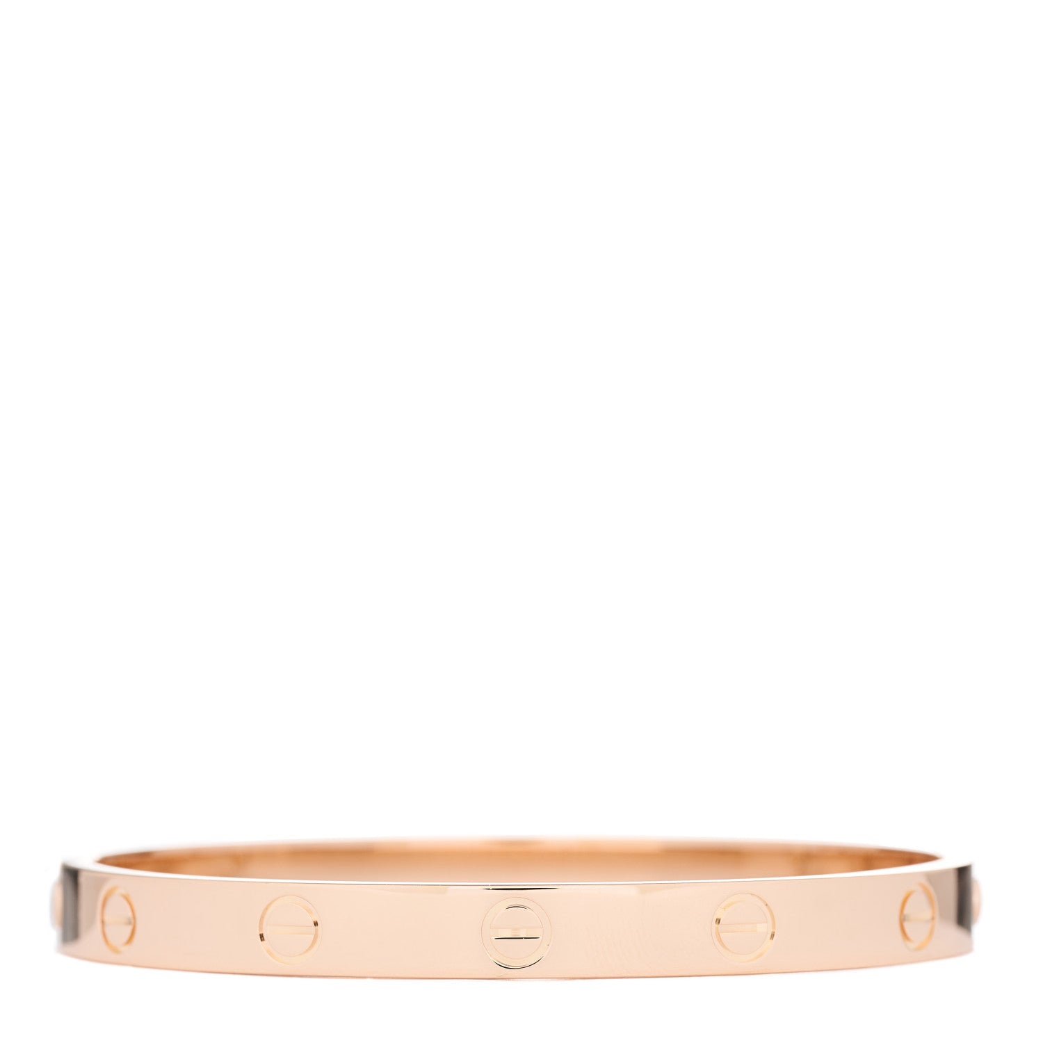 Cartier 18K Pink Gold LOVE Bracelet 17 1 of 4