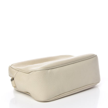 Gucci Pebbled Calfskin Small Soho Disco Bag Off White 4 of 19