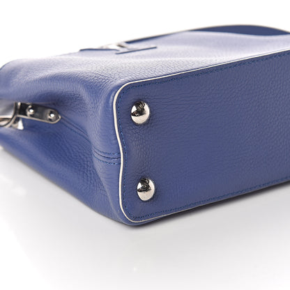 Louis Vuitton Taurillon Capucines BB Blue 7 of 8