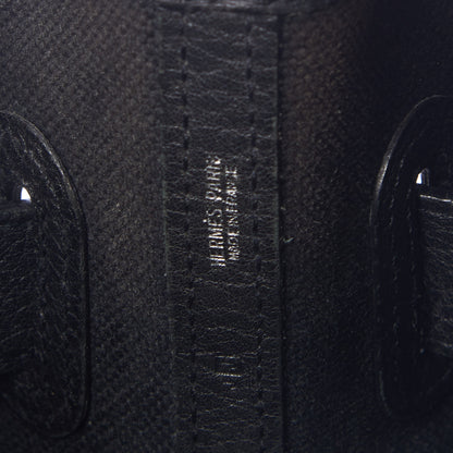 Hermes Toile Negonda Ceinture Tote Black 5 of 7
