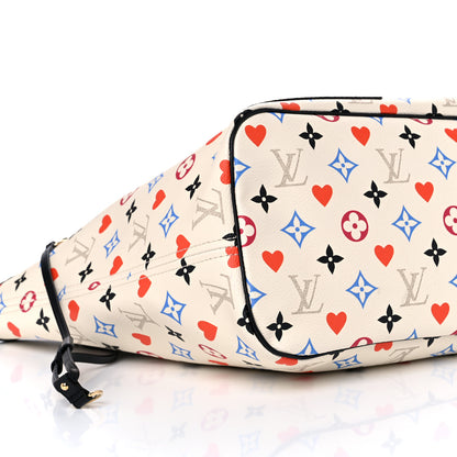 Louis Vuitton Game On Neverfull MM White 9 of 13