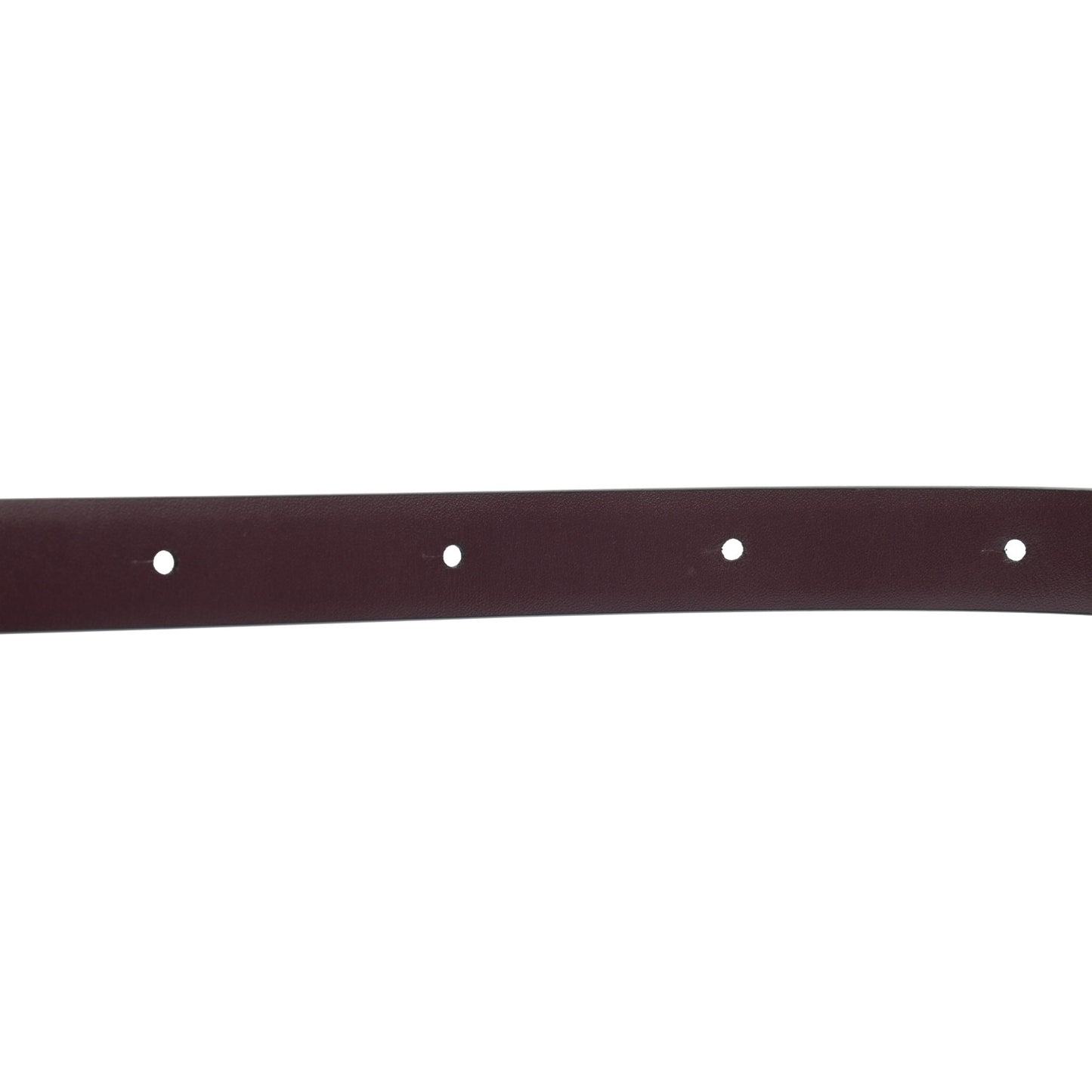 Calfskin Crystal Embellished Snake 20mm Reversible Belt 70 Burgundy