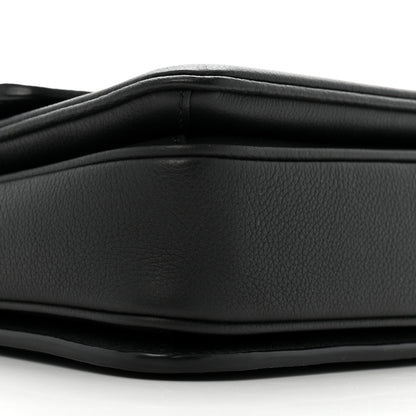 Louis Vuitton Grained Calfskin Lockme Oxford Black 7 of 11