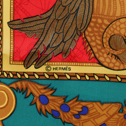 Hermes Silk Les Bissone De Venise Scarf 90 3 of 5