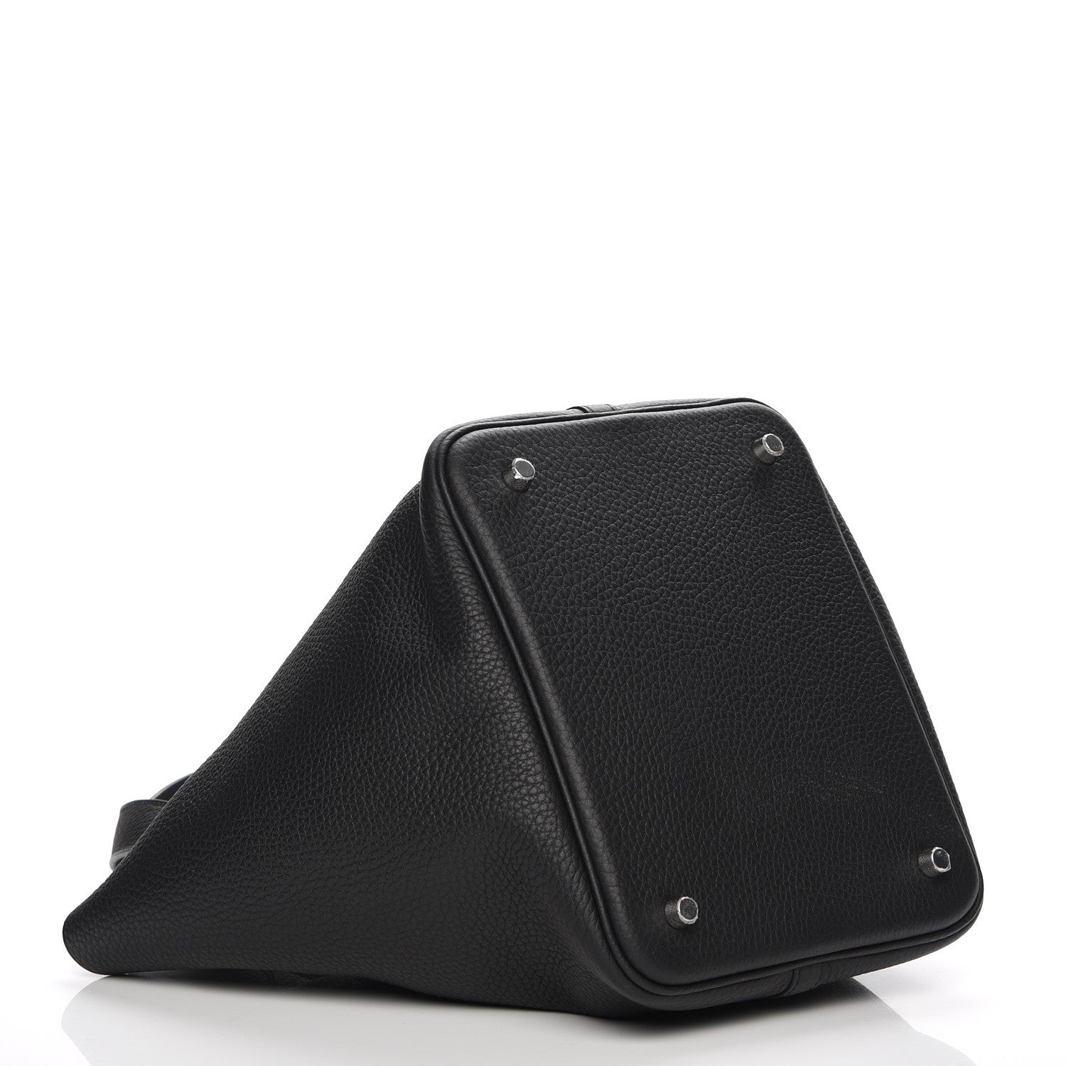 Hermes Taurillon Clemence Picotin Lock 22 MM Black 4 of 7