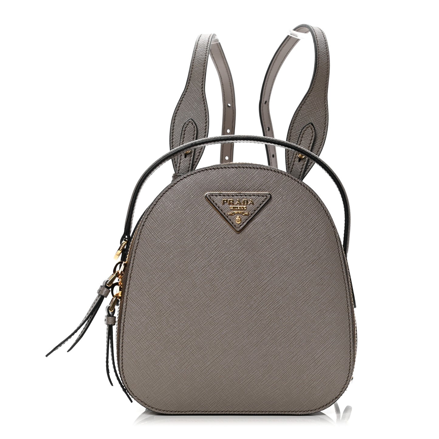 Saffiano Lux Mini Odette Backpack Argilla