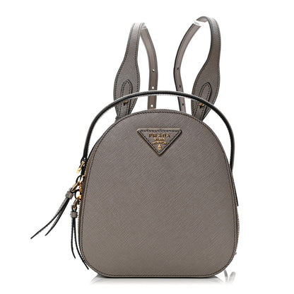 Prada Saffiano Lux Mini Odette Backpack Argilla 1 of 6