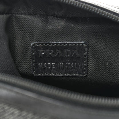 Prada Wool Cosmetic Pouch Grey 6 of 9