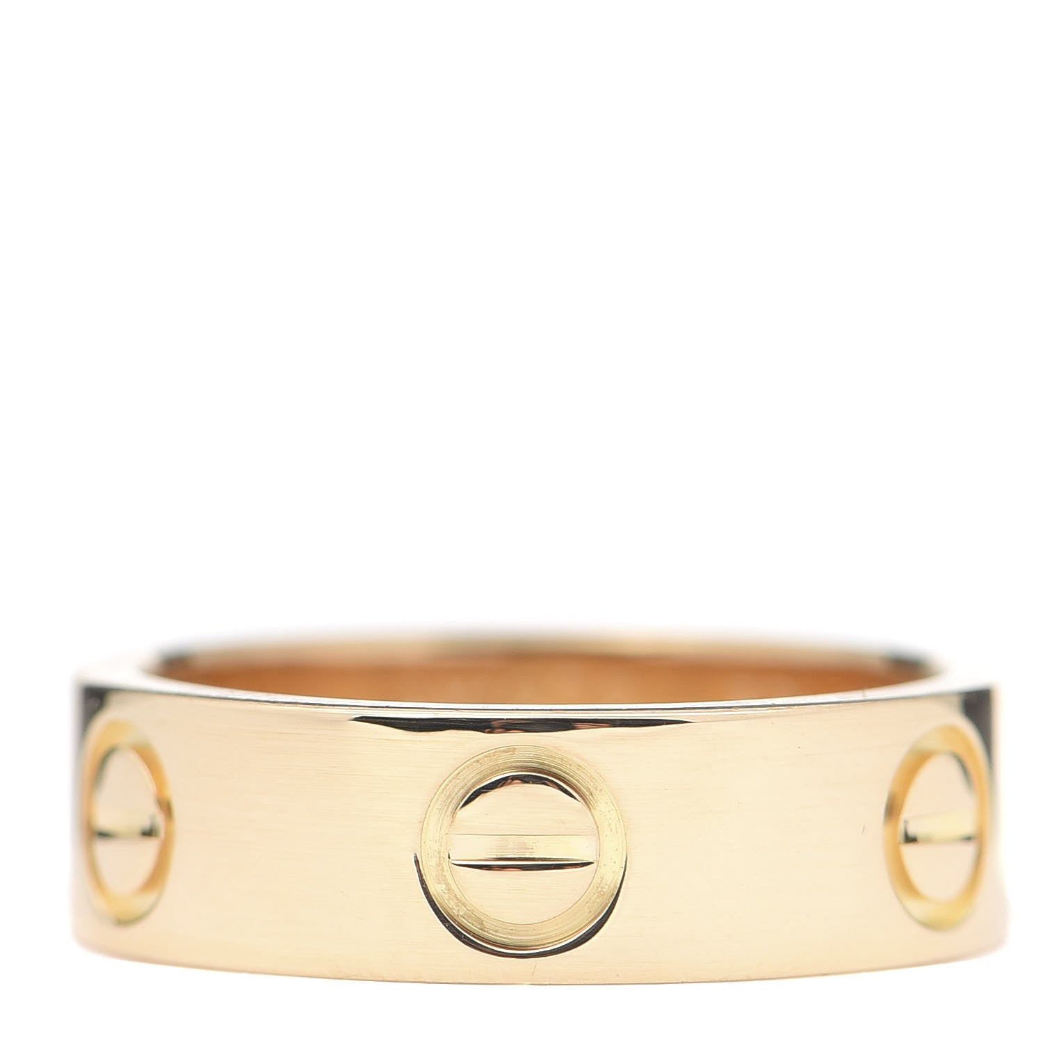 Cartier 18K Yellow Gold 5.5mm LOVE Ring 50 5.25 1 of 4