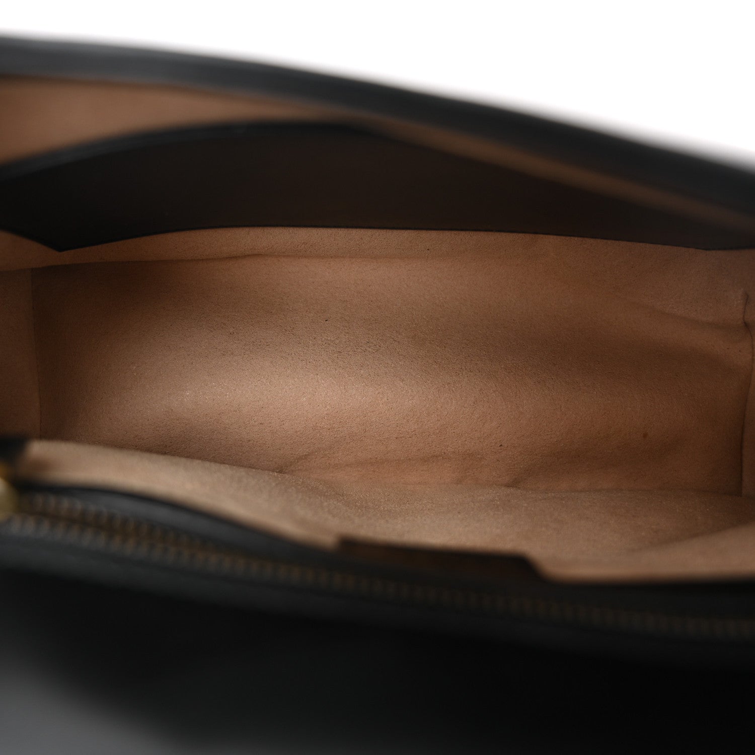 Gucci Calfskin Matelasse Small GG Marmont Top Handle Shoulder Bag Black 5 of 10