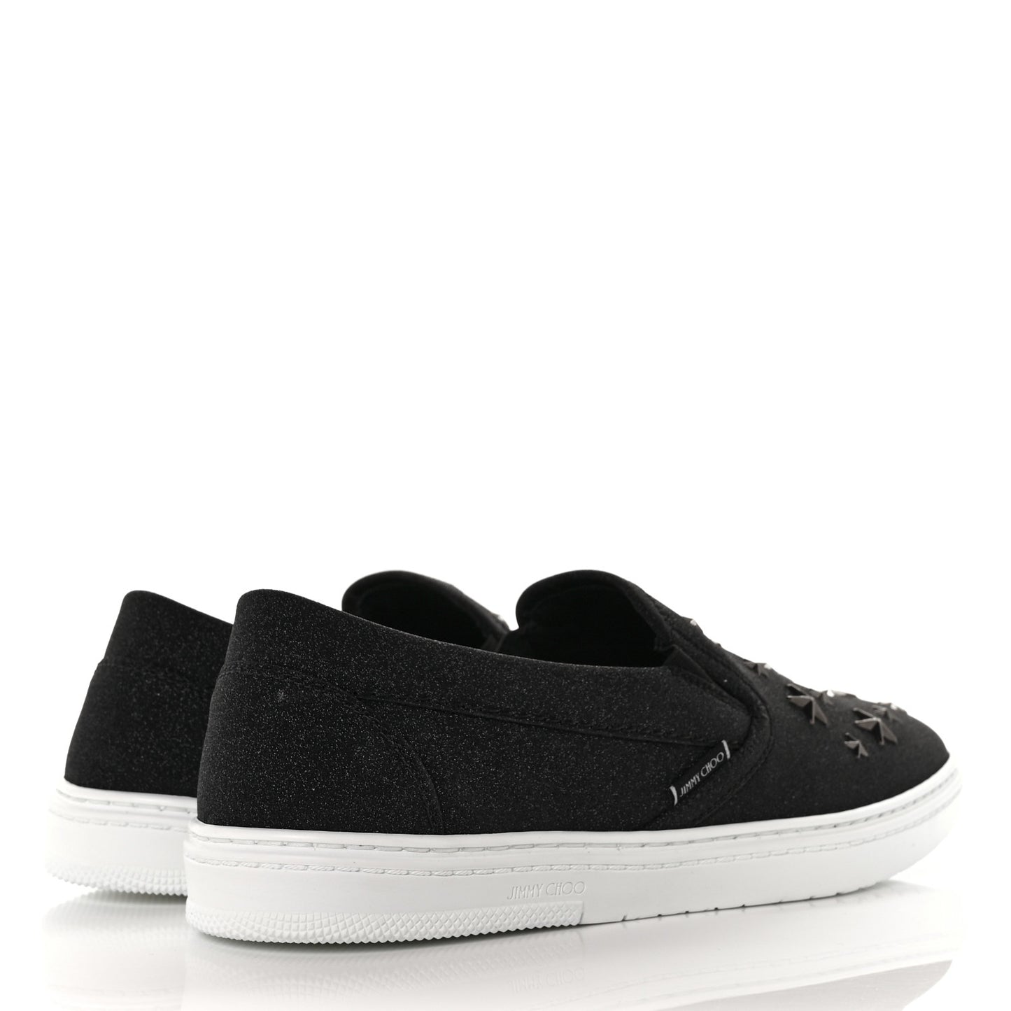 Fine Glitter Suede Mens Grove Sneakers 41.5 Black