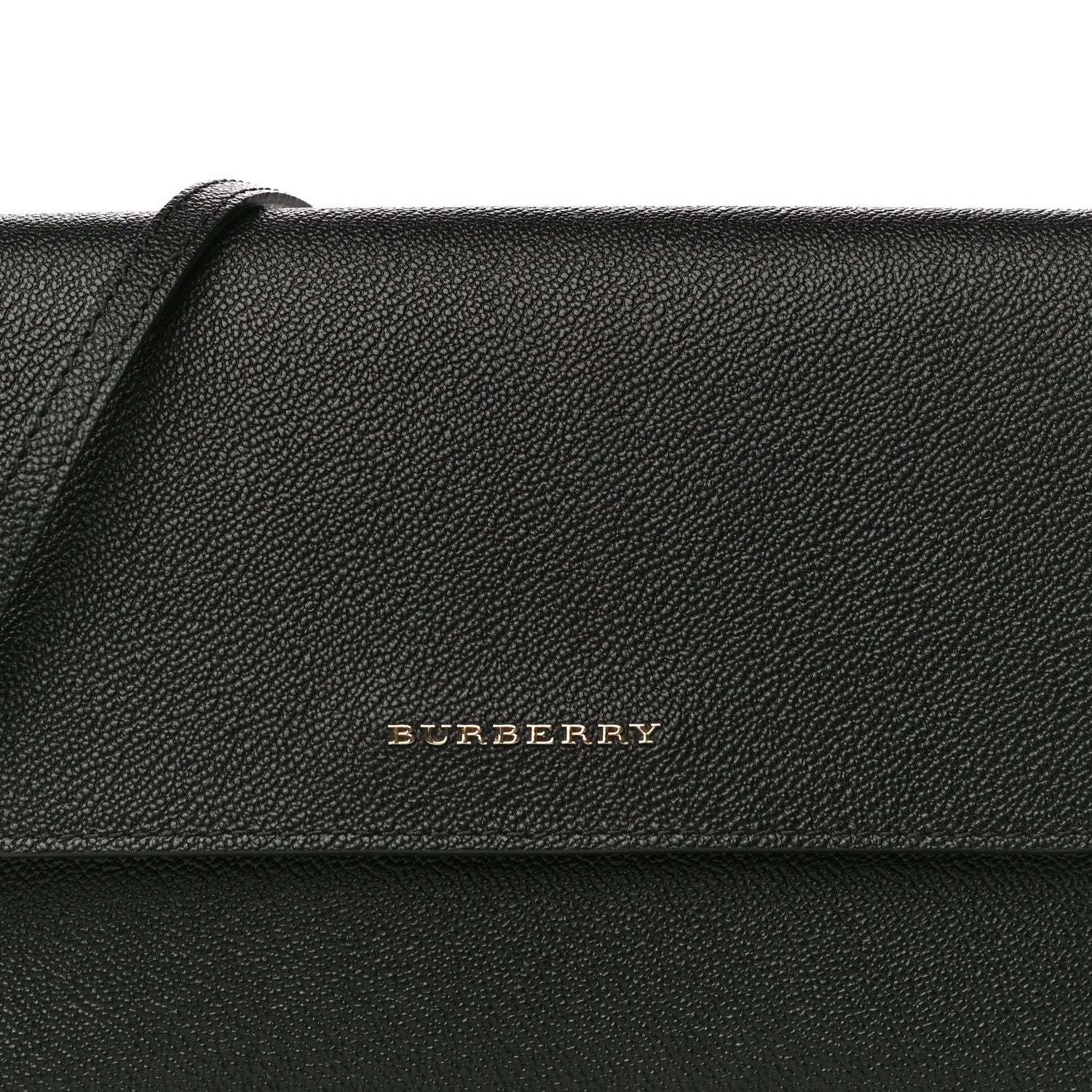 Burberry Grainy Calfskin Small Loxley Crossbody Black 9 of 9