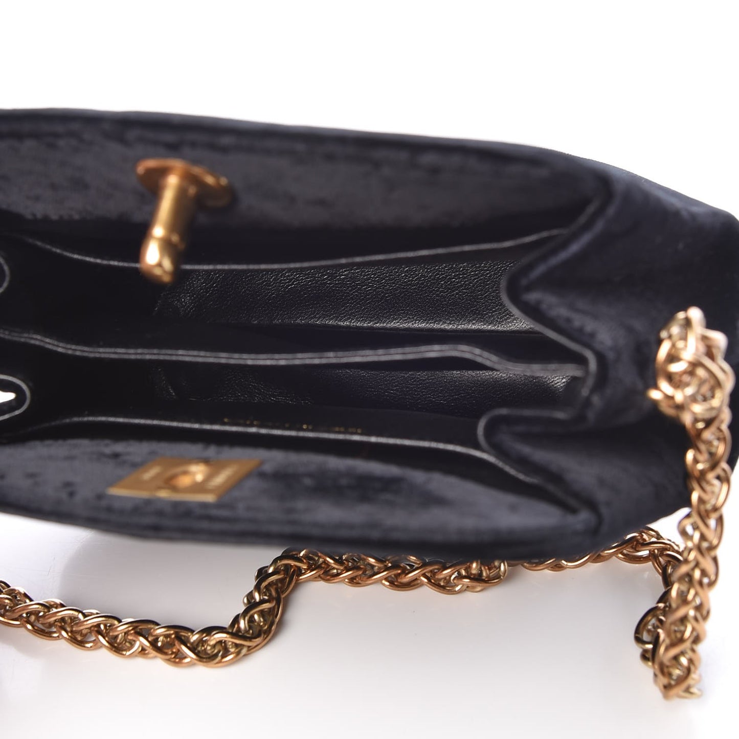 Velvet Evening Bag Black