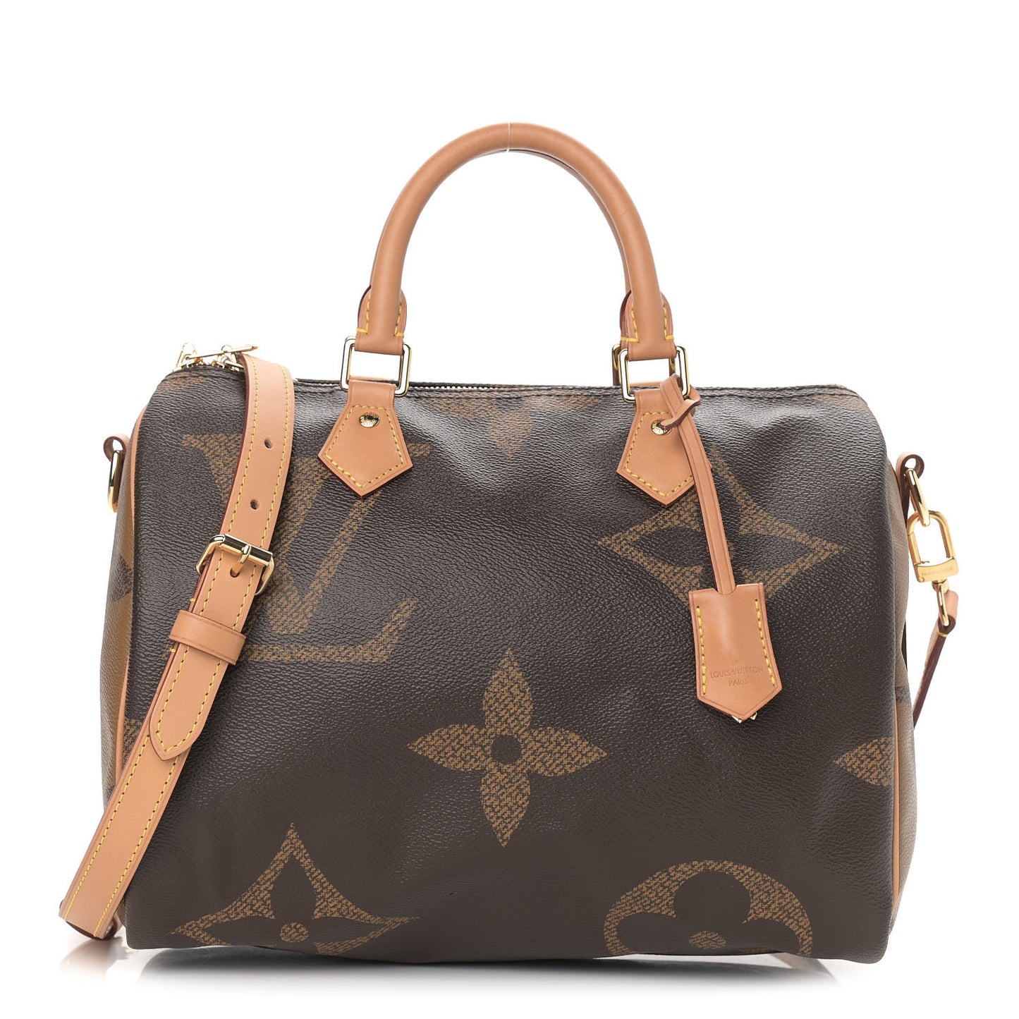 Reverse Monogram Giant Speedy Bandouliere 30