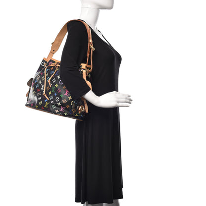 Louis Vuitton Monogram Multicolor Petit Noe Black 1 of 13