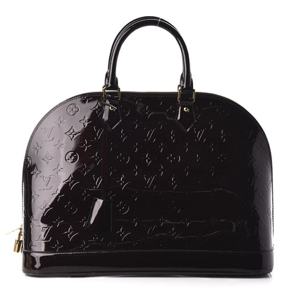 Louis Vuitton Vernis Alma GM Amarante 1 of 11