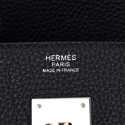 Hermes Togo Birkin 30 Bleu Nuit 6 of 10