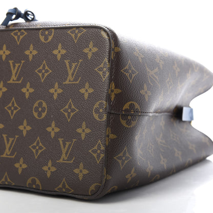 Louis Vuitton Monogram Neonoe MM Blue Jean 7 of 8