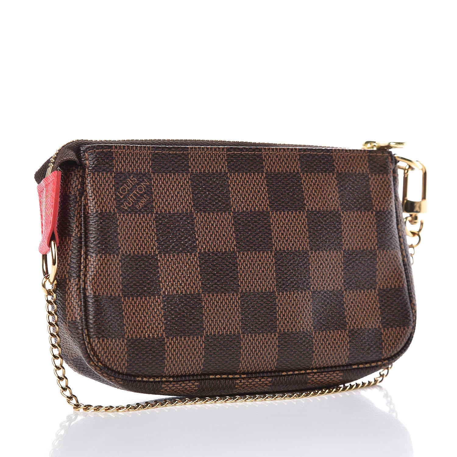 Louis Vuitton Damier Ebene 2016 Christmas Animation Mini Pochette Accessories 3 of 7