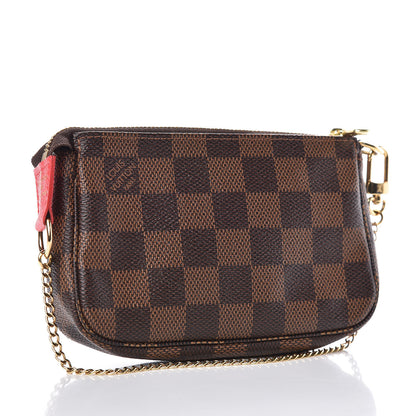 Louis Vuitton Damier Ebene 2016 Christmas Animation Mini Pochette Accessories 3 of 7
