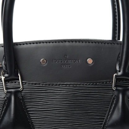 Louis Vuitton Epi Soufflot MM Black 8 of 10