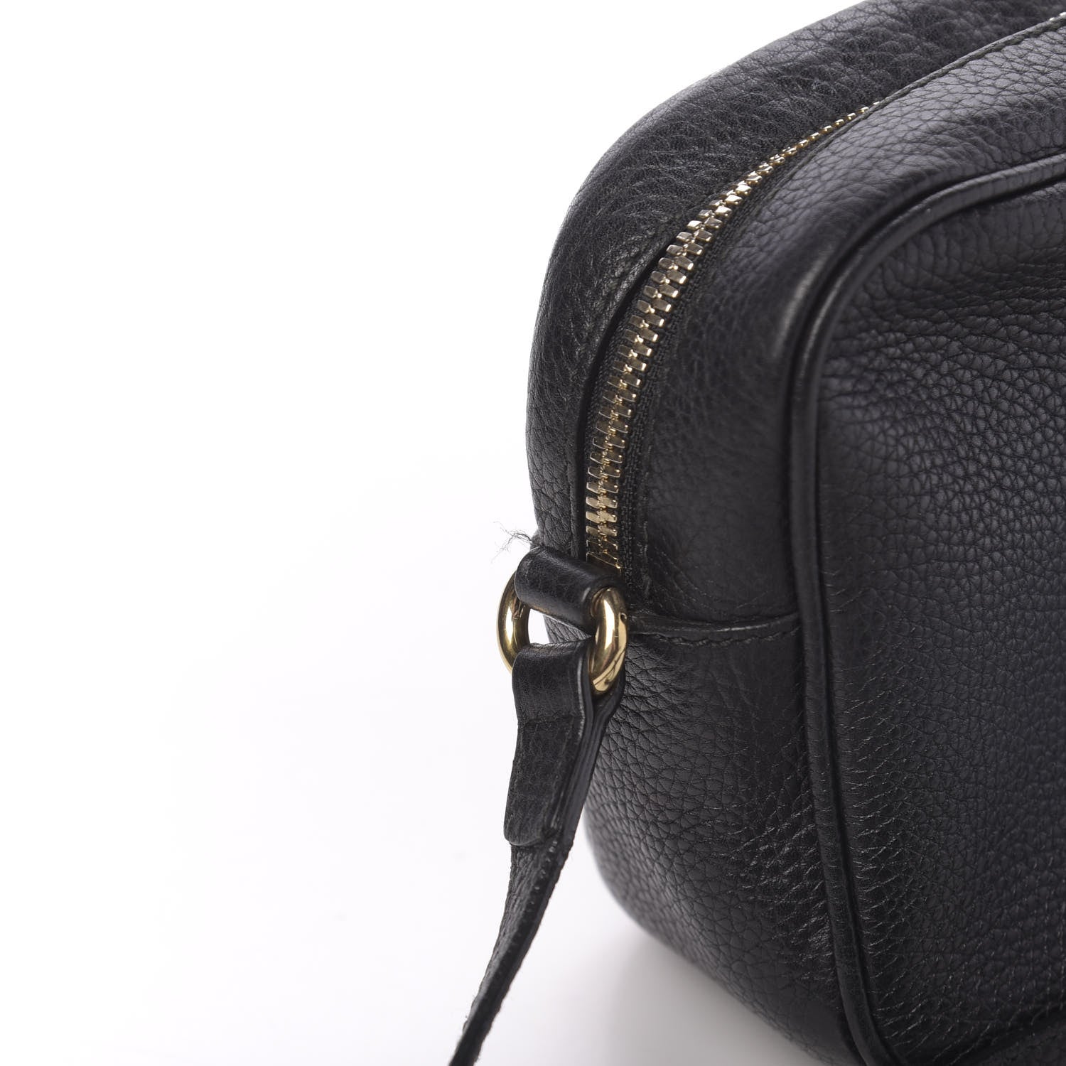 Gucci Pebbled Calfskin Small Soho Disco Bag Black 12 of 12
