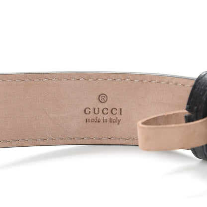 Gucci Calfskin Marmont Double G Bracelet Black 4 of 7