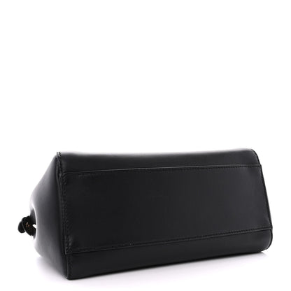 Fendi Nappa Mini Peekaboo Iconic Satchel Black 4 of 10