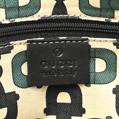 Gucci Guccissima Small Princy Satchel Black 6 of 13