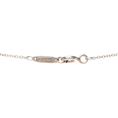 Tiffany Sterling Silver Medium Atlas Open Pendant Necklace 5 of 5