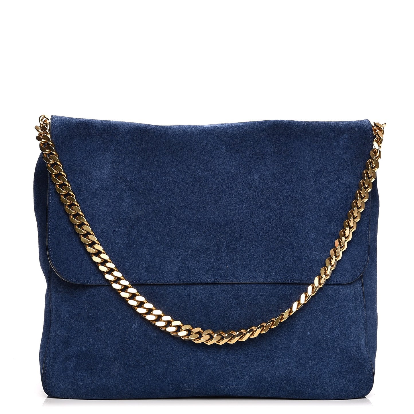 Suede Medium Gourmette Ocean Blue