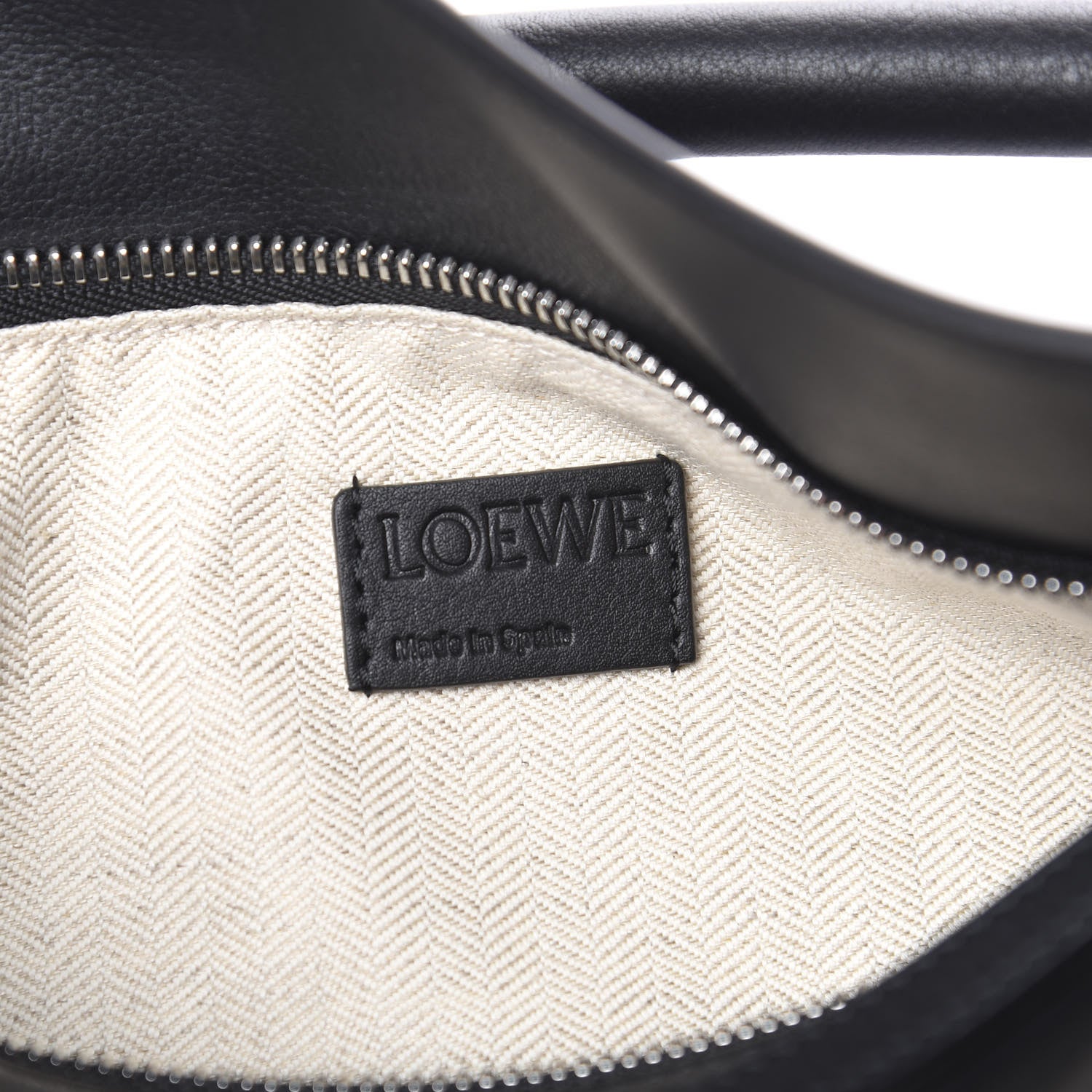 Loewe Calfskin Medium Puzzle Bag Black 5 of 10