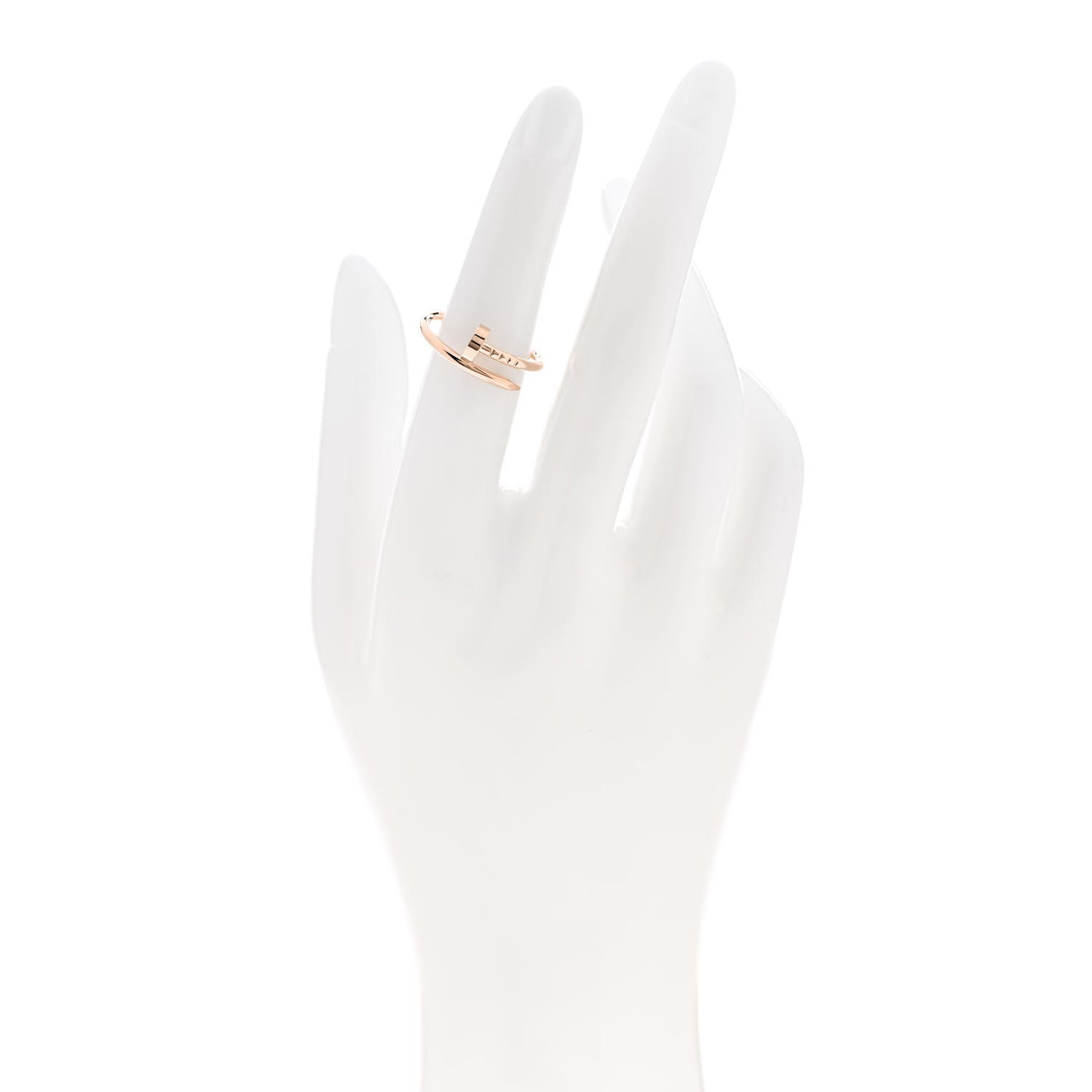 18K Pink Gold Small Juste Un Clou Ring 51 5.75