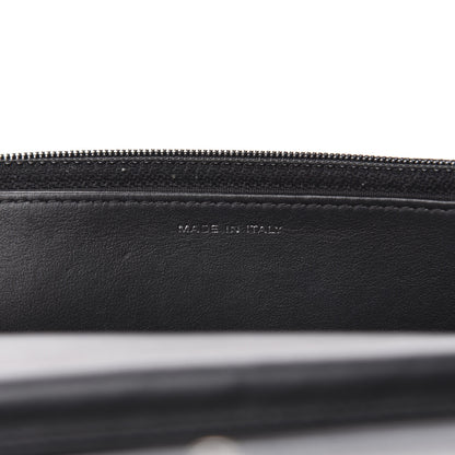 Chanel Calfskin Quilted Boy Wallet On Chain WOC Black 9 of 13